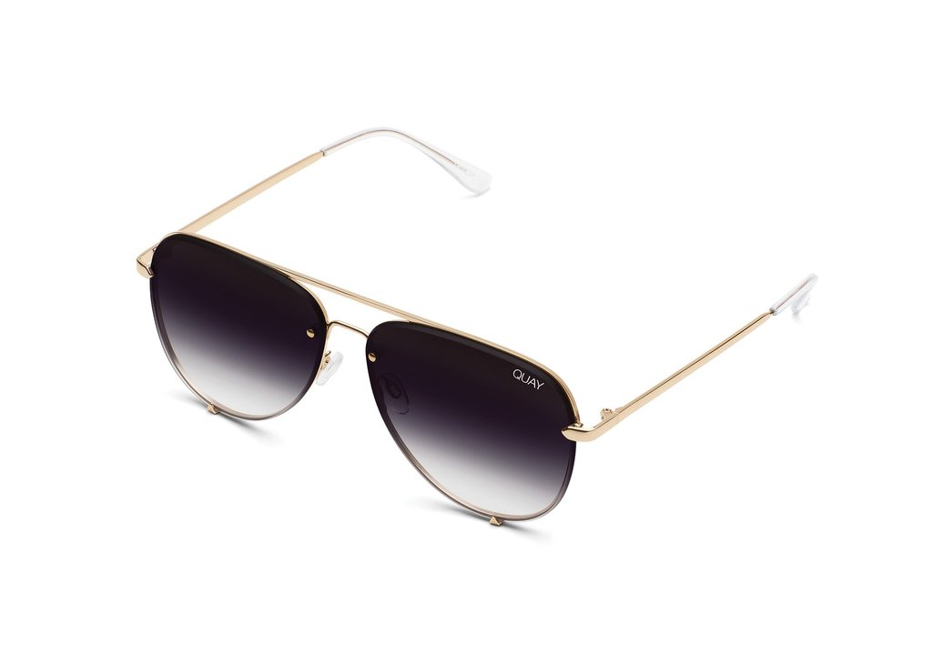 Quay High High Key Rimless Sunglasses Quay Australia High Key Rimless - Main Image