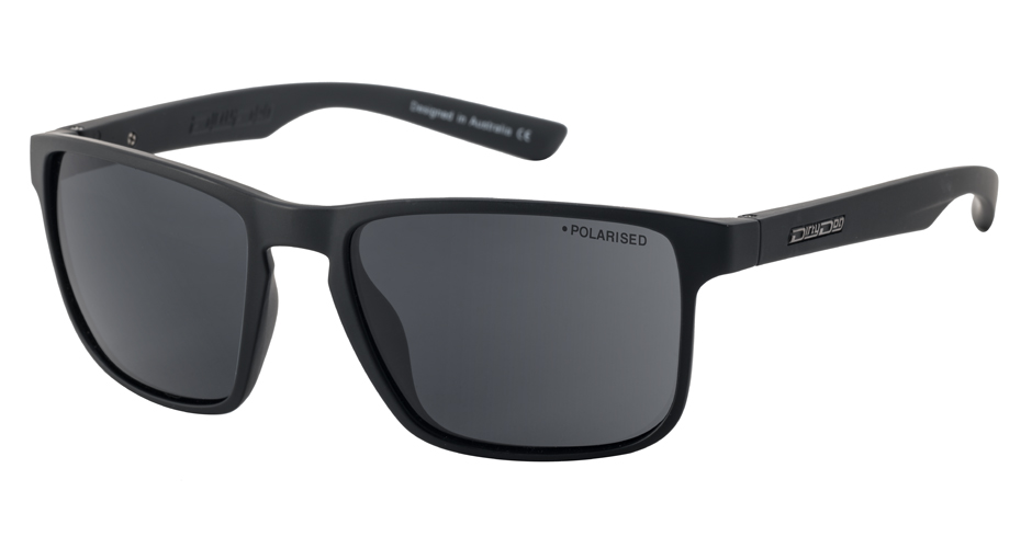 Spark Satin Black / Grey POL » Sunglass Style