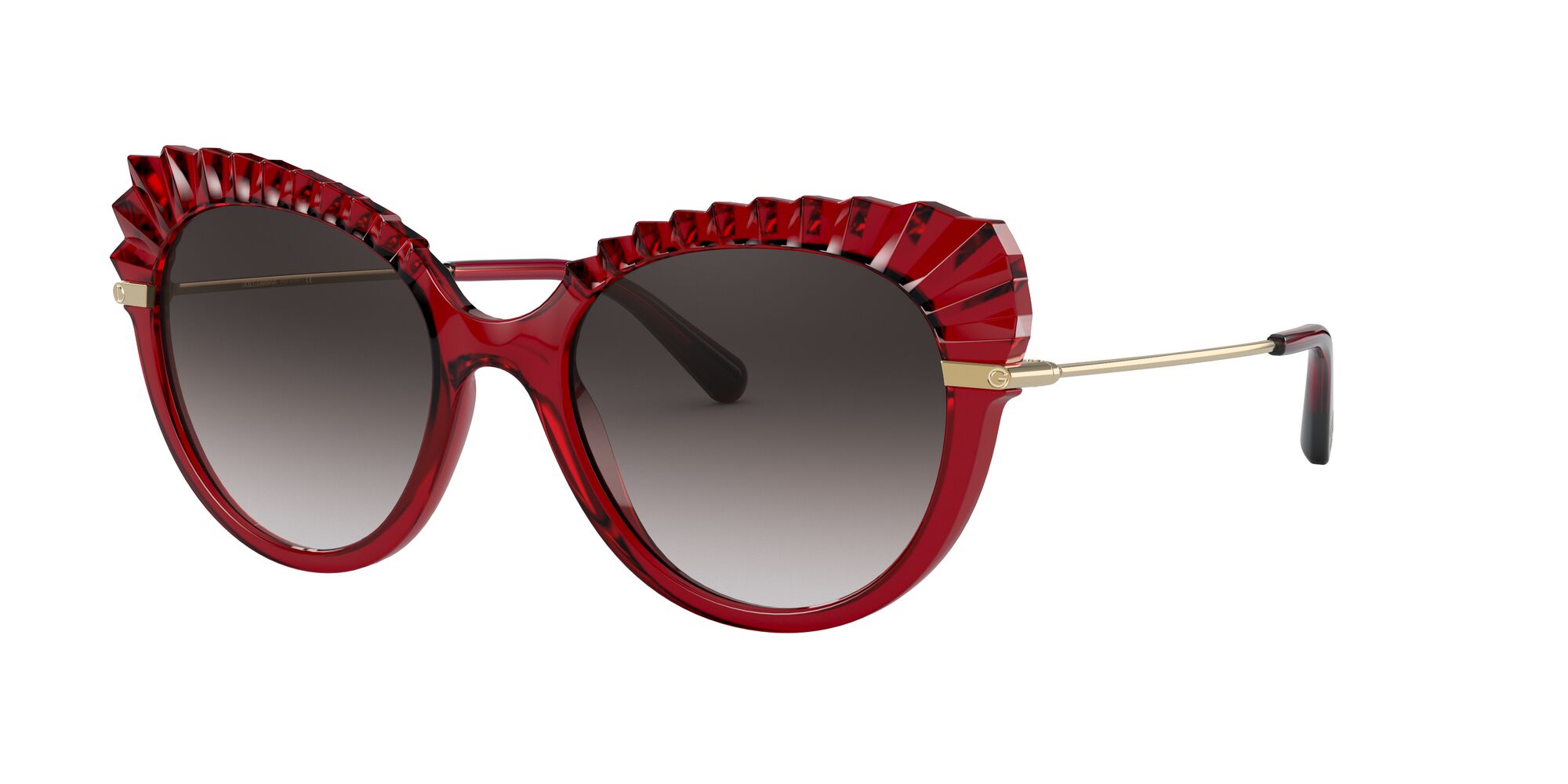 Dg 6135 Transparent Red Grey Gradient