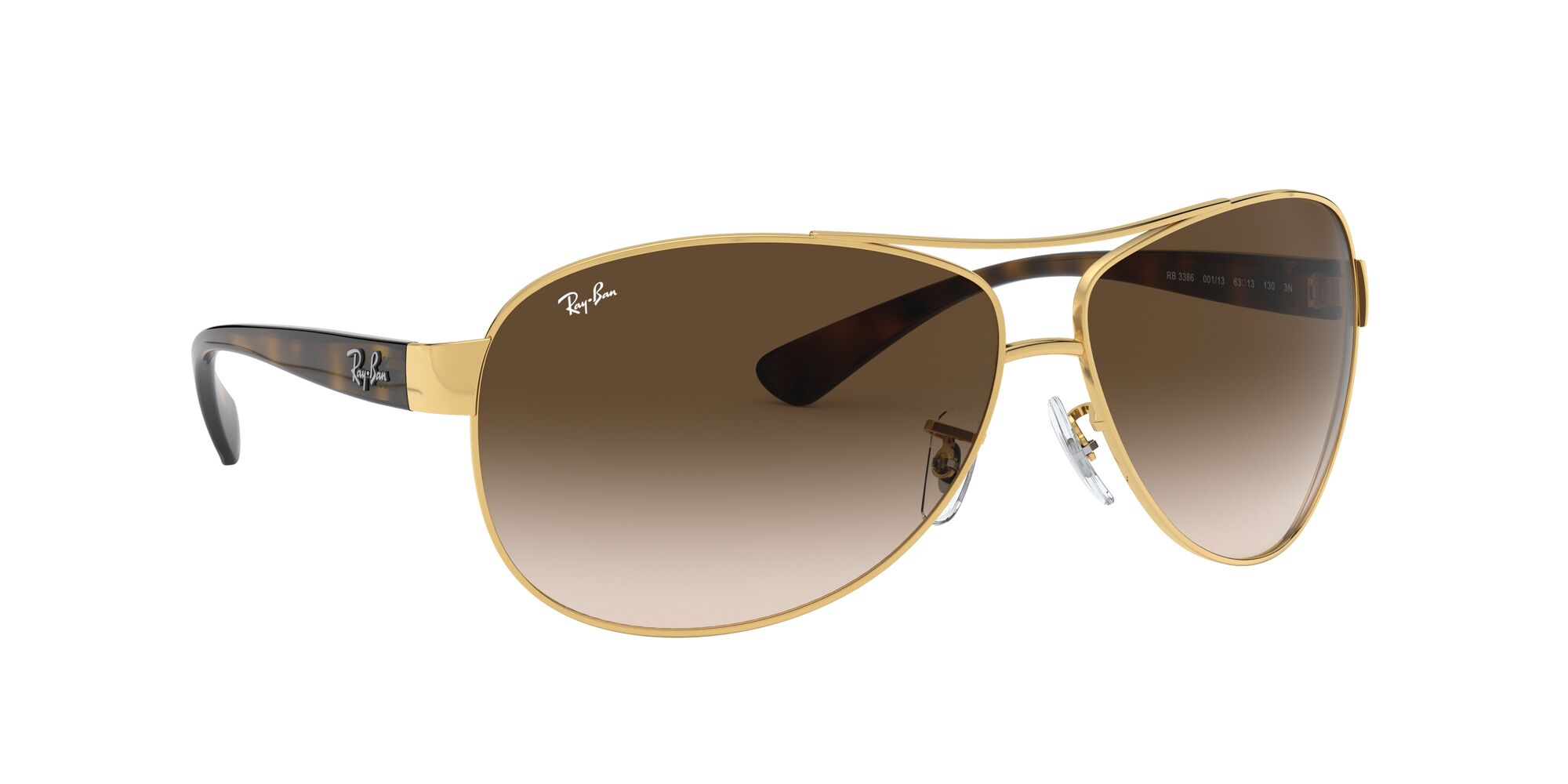 Ray Ban Rb3386 |RB3386-001-13-63| Brown Gra 805289204275 main image 1