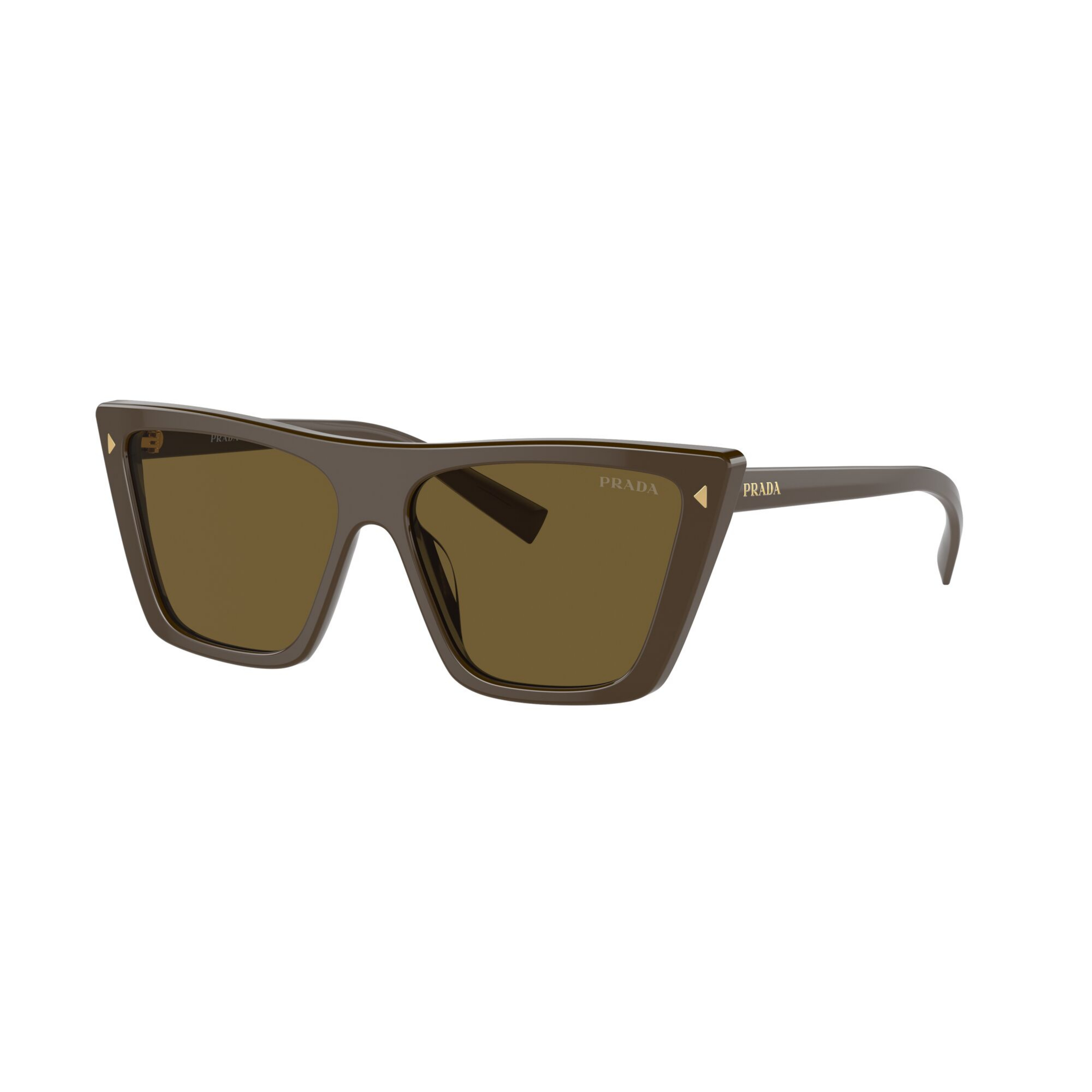 Prada PR 21ZS Brown Sunglasses Pr 21zs Loden / Dark Brown main image 2